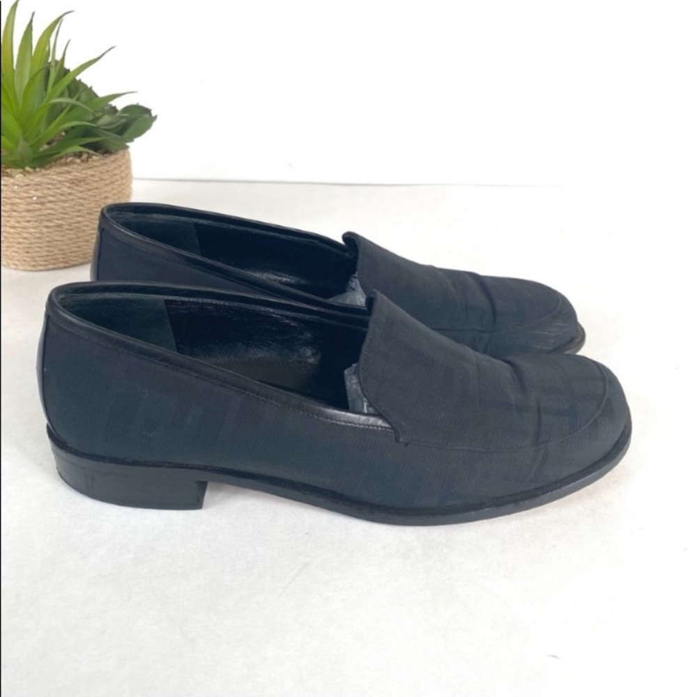 Fendi logo loafers 7.5